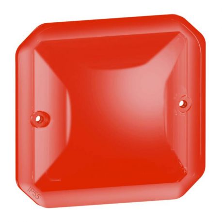 Diffuseur pour voyant de balisage et signalisation Plexo Legrand - Etanche - Rouge