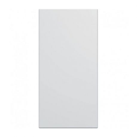 Enjoliveur Hager Gallery pour va-et-vient - 1 module - Blanc