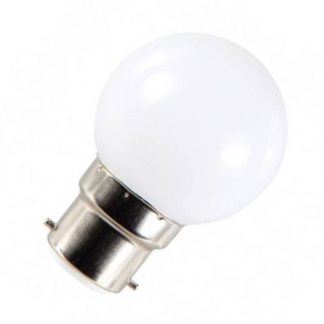 LED SPHERIQUE DECO DEPOLIE - B22 - 1W - RGB - Ø45