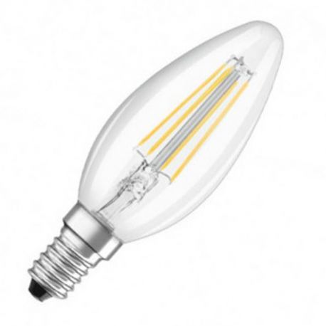 LED FILAMENT FLAMME B22 DEPOLIE 4.5W 827 470LM