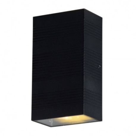 APPLIQUE LED 2X5W 830 690LM ANTHRACITE IP54 CARRE