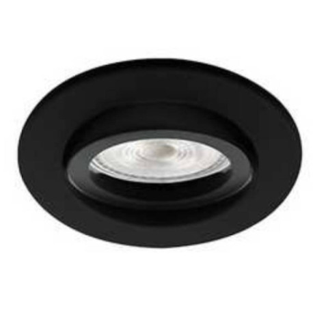 SPOT - GU10 - ROND - NOIR - IP23 - ORIENTABLE - CLII - Ø82