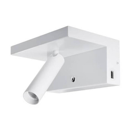 LISEUSE LED - MILO - 5W - 830 - 330LM - INTER/DIM - USB - BLANC