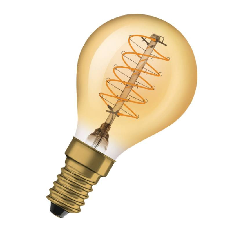                         Ampoule LED vintage 1906 Ledvance - Filament - E14 - 3,4W - Gold - Dimmable