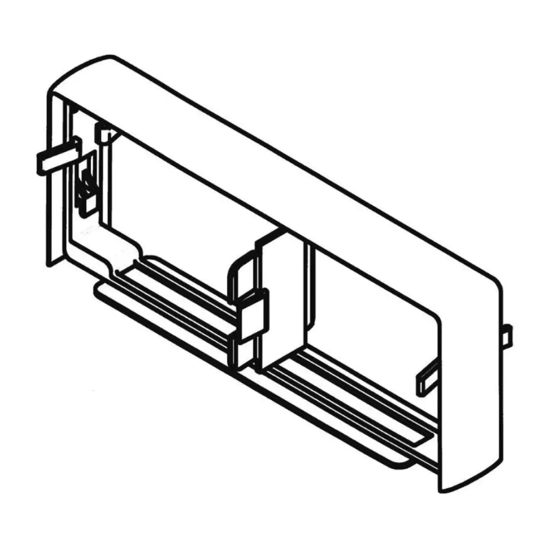                         Joint de fond - Logix 45 et Universelle 100x50mm - PVC Blanc Artic