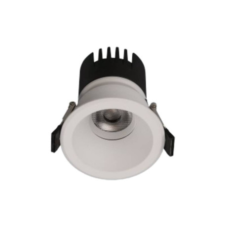 SPOT LED - 5W - 830 - 415LM - ROND - BLANC - IP44 - CLII Ø64