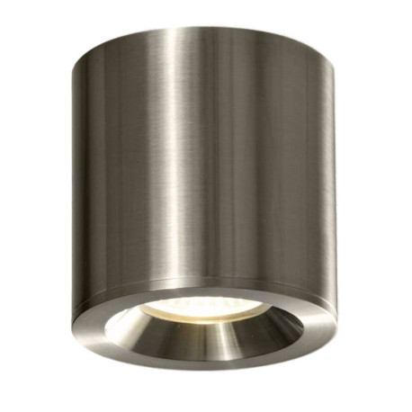 SPOT PLAFOND - VANDUO - ROND - GU10 - NICKEL MAT - IP65 - CLII