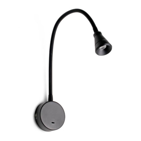 Applique liseuse BEL Faro - 3W - Noir