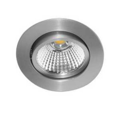 SPOT LED - 6W - 840 - 820LM - ROND - ORIENTABLE - ALU - IP44 - CLII