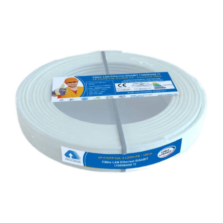 CABLE - F/UTP - CAT6 - LSOH - 4P - (couronne 100m)