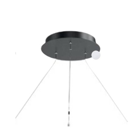 PLATINE - SUSPENSION - CIRCULAR - BLANC - Ø390