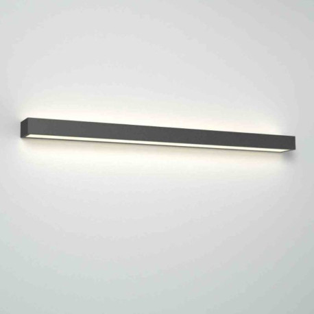 REGLETTE LED - SIMPLY - 24W - 840 - 1200LM - UP/DOWN - IP44 - NOIR - CLII