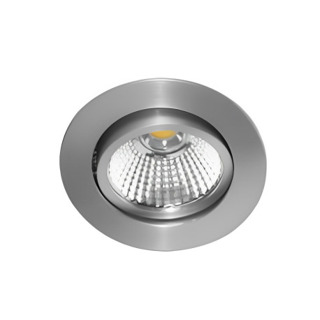 SPOT LED - 6W - 830 - 760LM - ROND - ORIENTABLE - ALU - IP44 - CLII