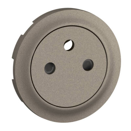 ENJOLIVEUR - PRISE 2P+T - TITANIUM - CELIANE 