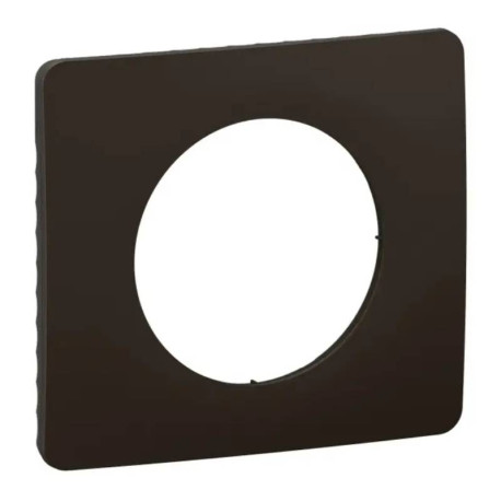 PLAQUE - 1 POSTE - NOIR - CELIANE