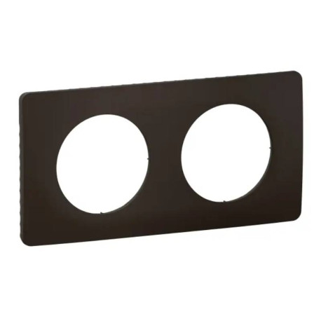 PLAQUE - 2 POSTES - NOIR - CELIANE