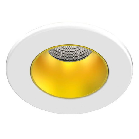SPOT LED - 7W - 830/840 - 430LM - BLANC/DORE - IP65 - CLII