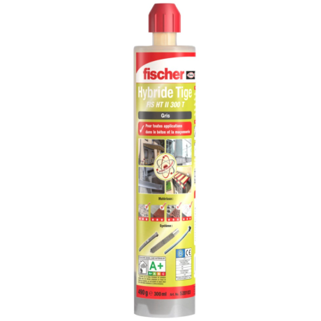 CARTOUCHE RESINE - GRIS - 300ml