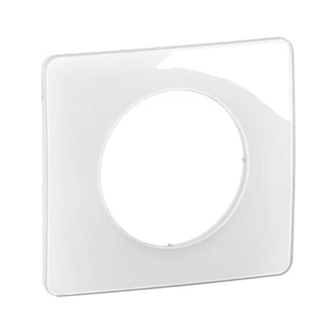 PLAQUE - 1 POSTE - BLANCHE - CELIANE