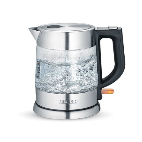 BOUILLOIRE - INOX/VERRE - 1,0L
