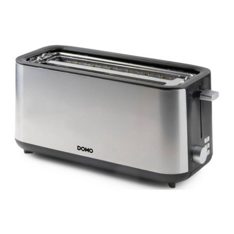 GRILLE PAIN - 2 FENTES - 4 TOASTS - 1350W - INOX
