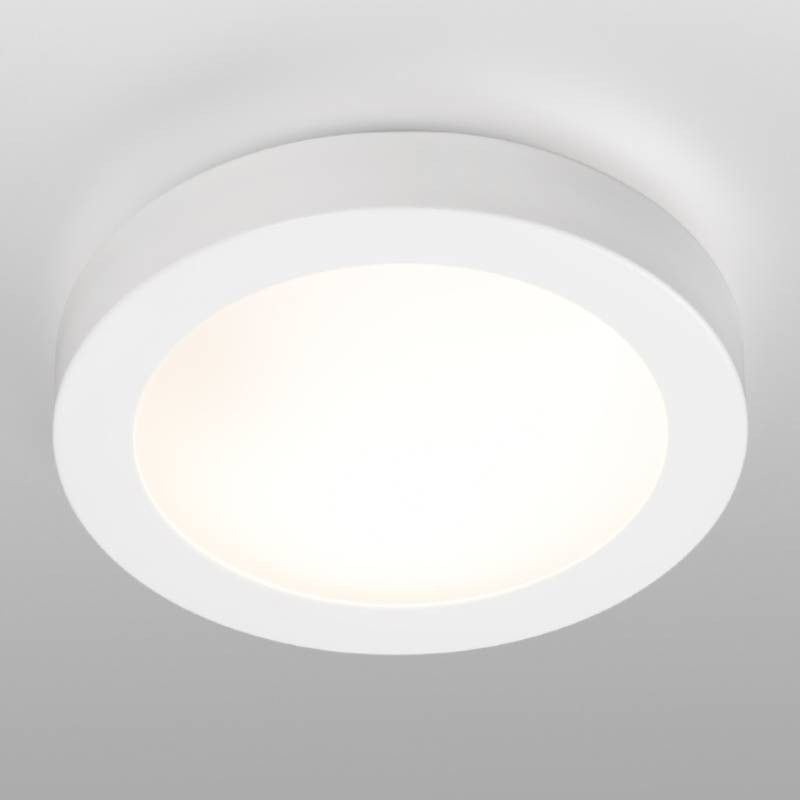                         PLAFONNIER - LOGOS 1 - E27 - IP44 - BLANC - CLII - Ø270mm