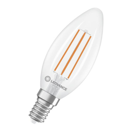 LED FILAMENT FLAMME - E14 - CLAIRE - 2,2W - 827 - 470LM - CLASSE A