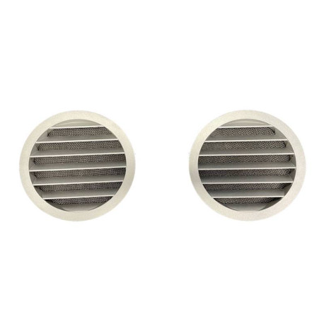 KIT 2 GRILLES A AILLETTES FIXE