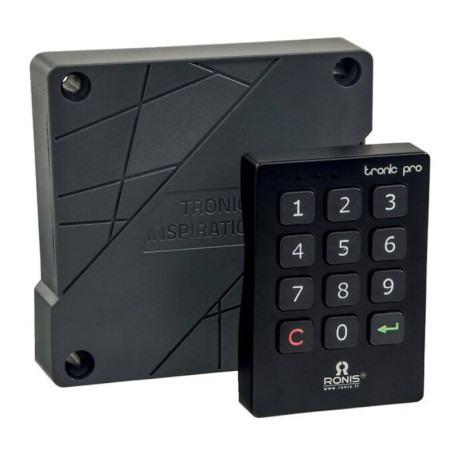 SERRURE ELECTRIQUE - A CODE - A PILE - IP45 - CLE USB - LOGICIEL