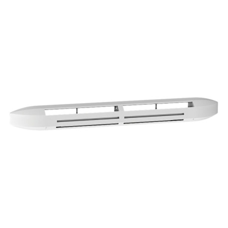 Eh 5-45 + g-37 bl - entree d'air hygroreglable acoustique 5-45+grille - 37db blc