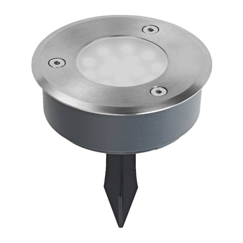                         SPOT SUR PIQUET - HYBRID ENCASTRE - LED - SOLAIRE - 12V - 70LM - 830 - IP44 - ACIER