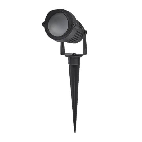 SPOT SUR PIQUET - HYBRID SPOT - LED - SOLAIRE - 12V - 50LM - 830 - IP44 - NOIR