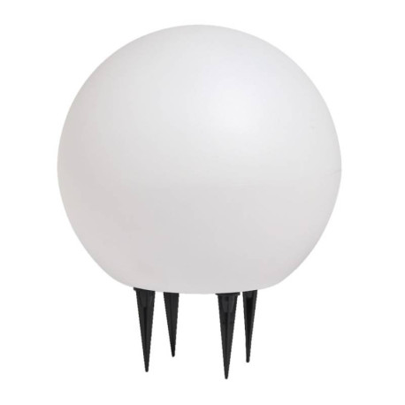 SPOT SUR PIQUET - HYBRID BALL - LED - SOLAIRE - 12V - 90LM - 830 - IP44 - NOIR