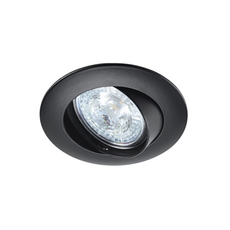 Spot encastré Aric - LUNAR-230 CX - 230V - 50W - GU10 - basculant - sans lampe - Noir