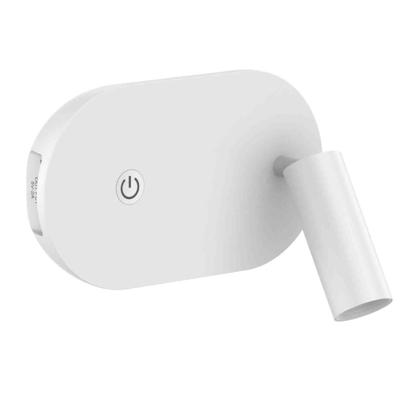                         51825 - Applique LED murale Lyra avec port USB Aric
