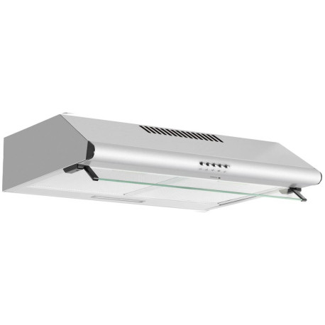 HOTTE VISIERE - 195m3 - 47W - INOX (avec filtre charbon)
