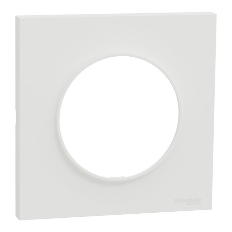 PLAQUE - 1 POSTE - BLANC - ODACE-R