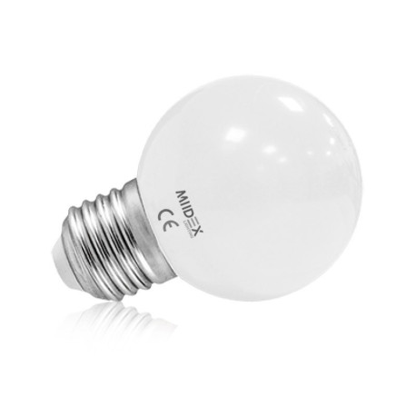 LED SPHERIQUE DECO DEPOLIE - E27 - 1W - 830 - 50LM - Ø45