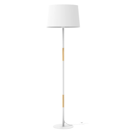 LAMPADAIRE - MIKADO - E27 - BLANC/BOIS - ABJ BLANC - Ø450