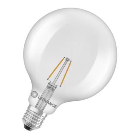 LED FILAMENT GLOBE - E27 - CLAIRE - 3,4W - 827 - 470LM - Ø125