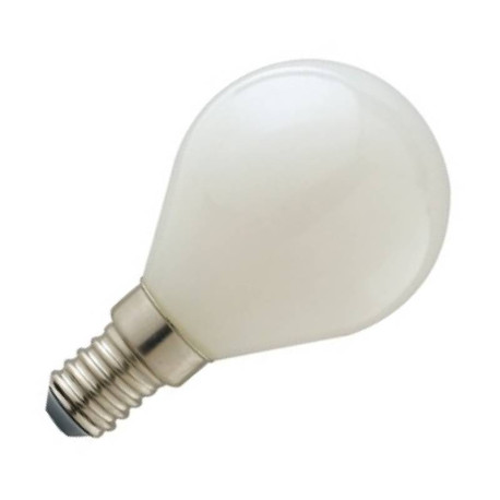 LED FILAMENT SPHERIQUE - E14 - DEPOLIE - 4W - 827 - 400LM