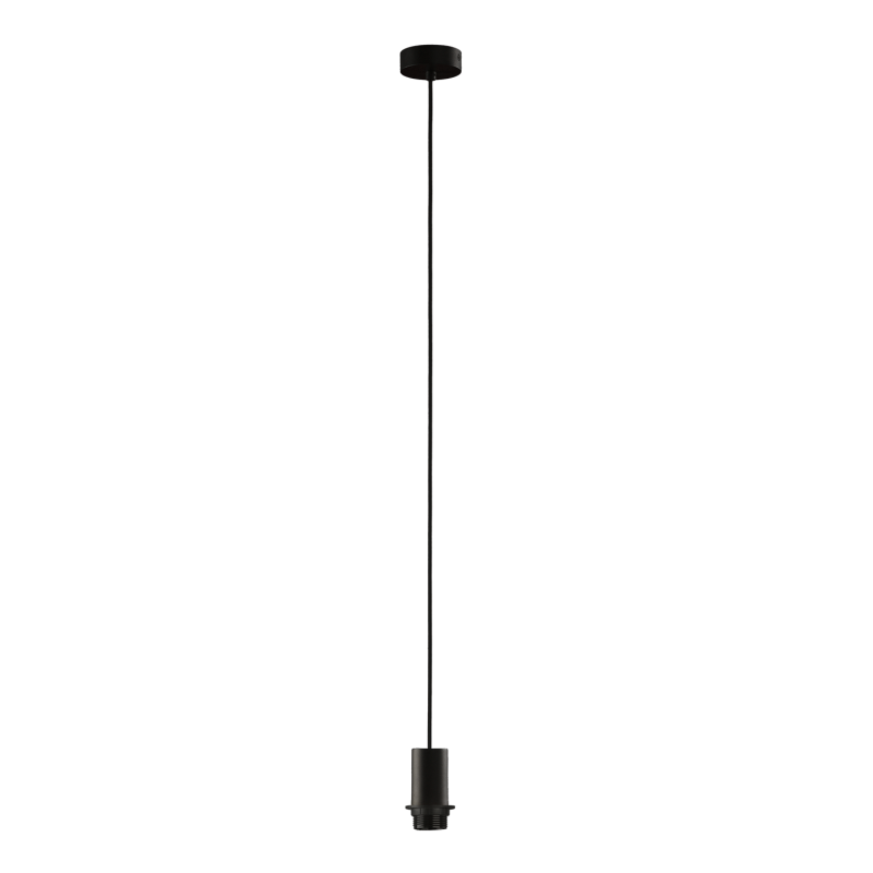                        SUSPENSION - STILO - E27 - NOIR - SS ABJ - 2500mm