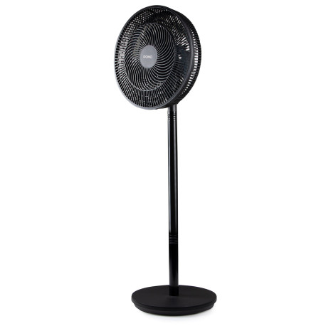 VENTILATEUR - SUR PIED - Ø40cm - 55W - 3 VITESSES - PIVOTANT - NOIR