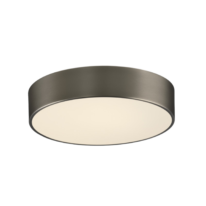                         PLAFONNIER - DINS - 2xE27 - GRIS - IP44 - CLII - Ø260