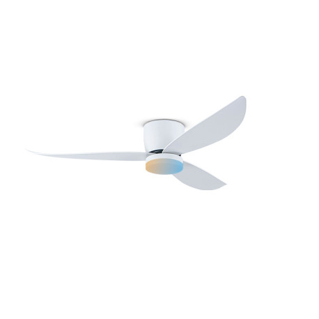 Ventilateur de plafond - Brasseur d'air LED Miidex - 25m² - Gradable - Blanc