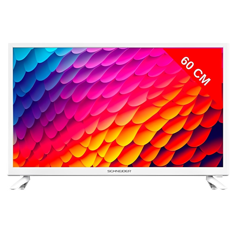                         TELEVISEUR - LED - 24'' - HD - 60cm - VESA 100X100