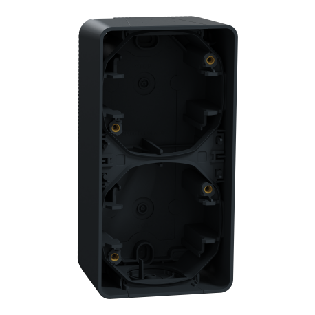 BOITIER - DOUBLE - VERTICAL - SAILLIE - ANTHRACITE - MUREVA
