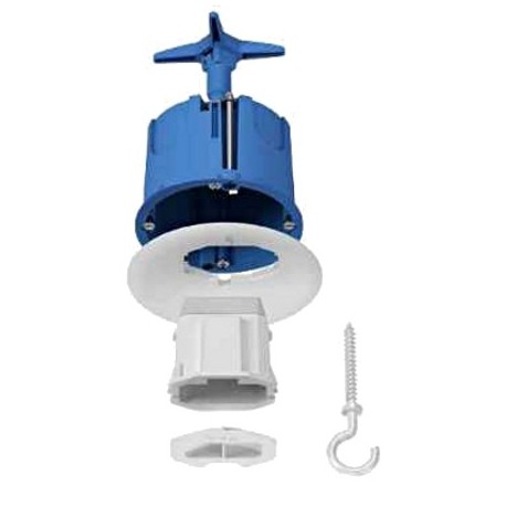 Boite de centre DCL Multifix Plus - Avec connecteur DCL et piton - Diam 67mm Prof 50mm