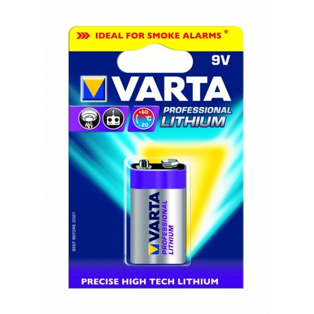 PILE - 6LR61 - LITHIUM - 9V 