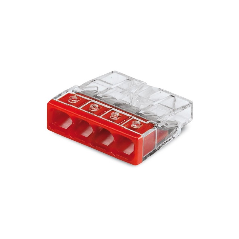                         Borne pour boîte de dérivation 4 x 0,5 à 2,5mm2